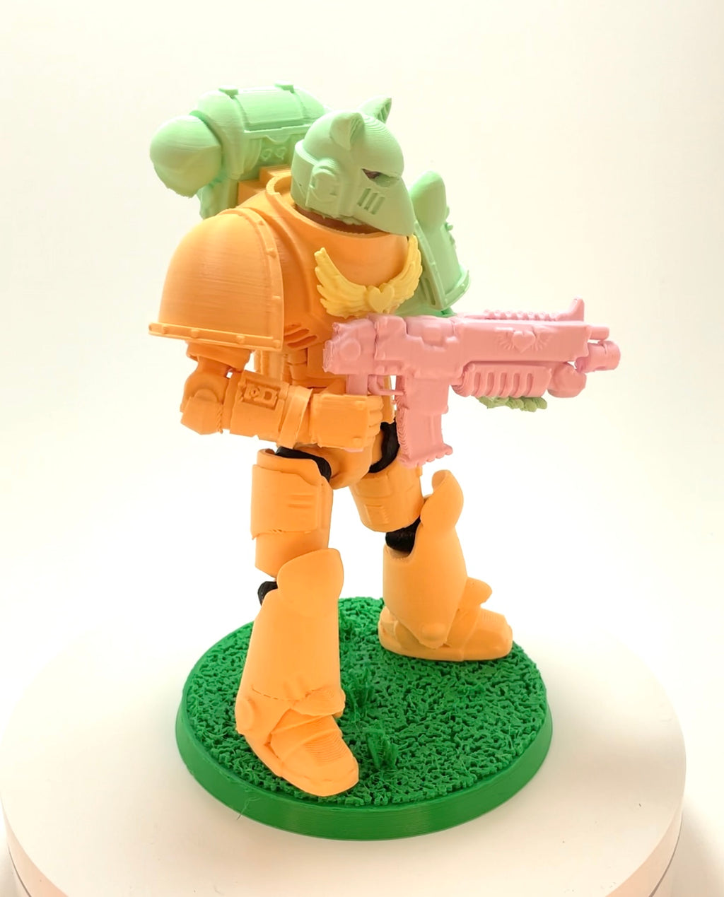 Kitten Paws – Galaxy Commando
 Custom 3D Printed Collectible Figure (FDM, PLA)