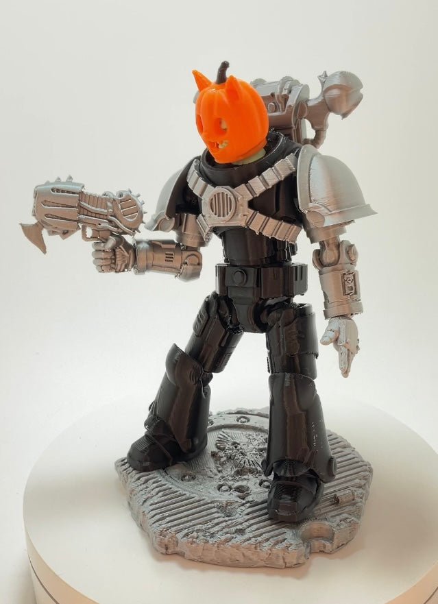 Jack O'Lantern – Galaxy Commando
 Custom 3D Printed Collectible Figure (FDM, PLA)