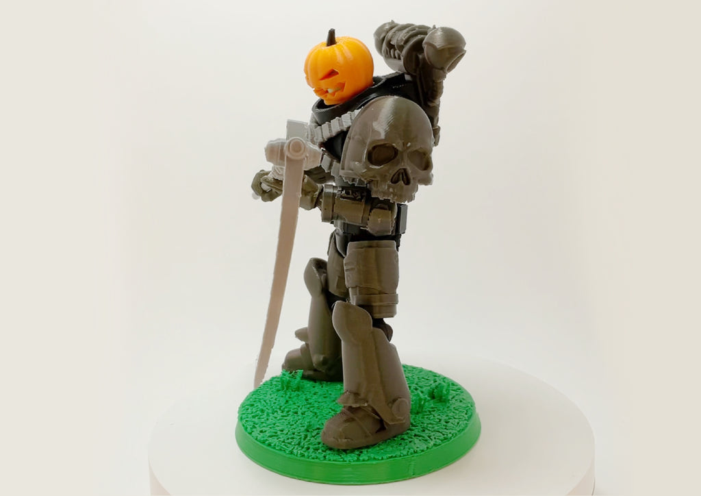 Jack O'Lantern – Galaxy Commando
 Custom 3D Printed Collectible Figure (FDM, PLA)