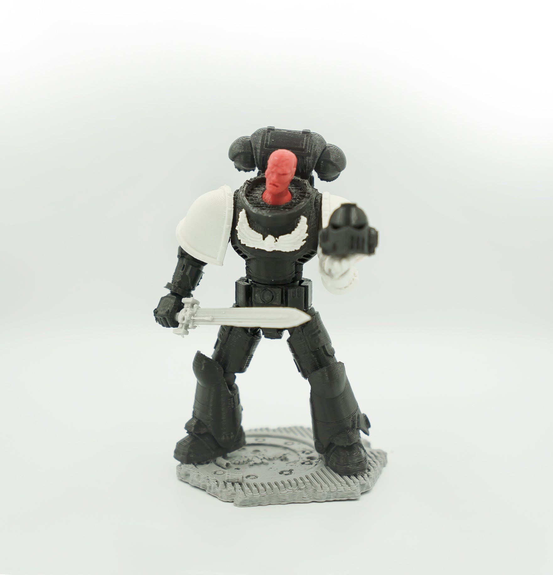 Obsidian Knights – Galaxy Commando
 Custom 3D Printed Collectible Figure (FDM, PLA)