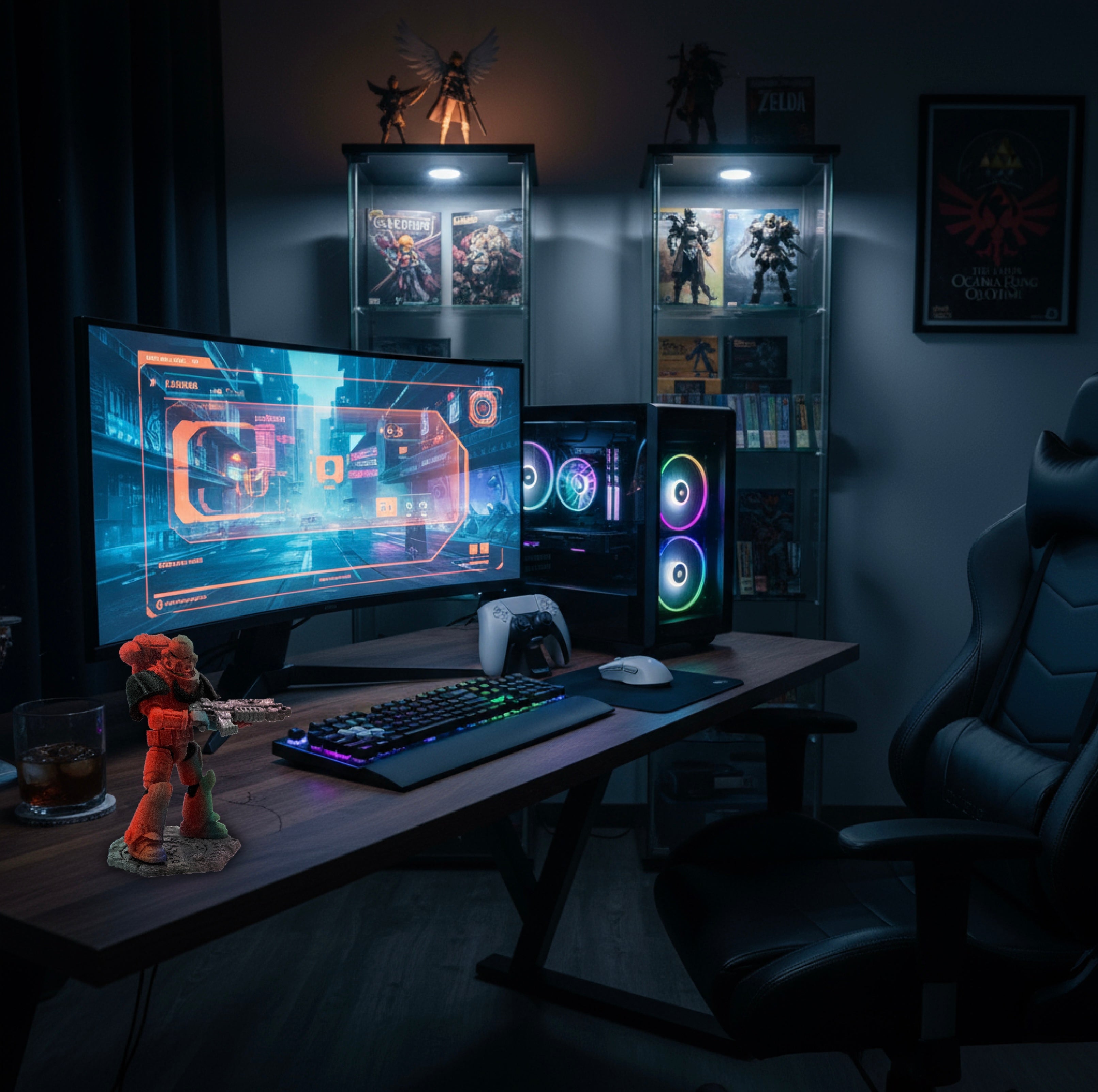 Vampires – Galaxy Commando
 Custom 3D Printed Collectible Figure (FDM, PLA)