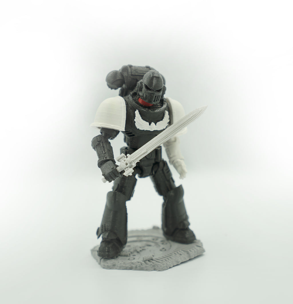Obsidian Knights – Galaxy Commando
 Custom 3D Printed Collectible Figure (FDM, PLA)