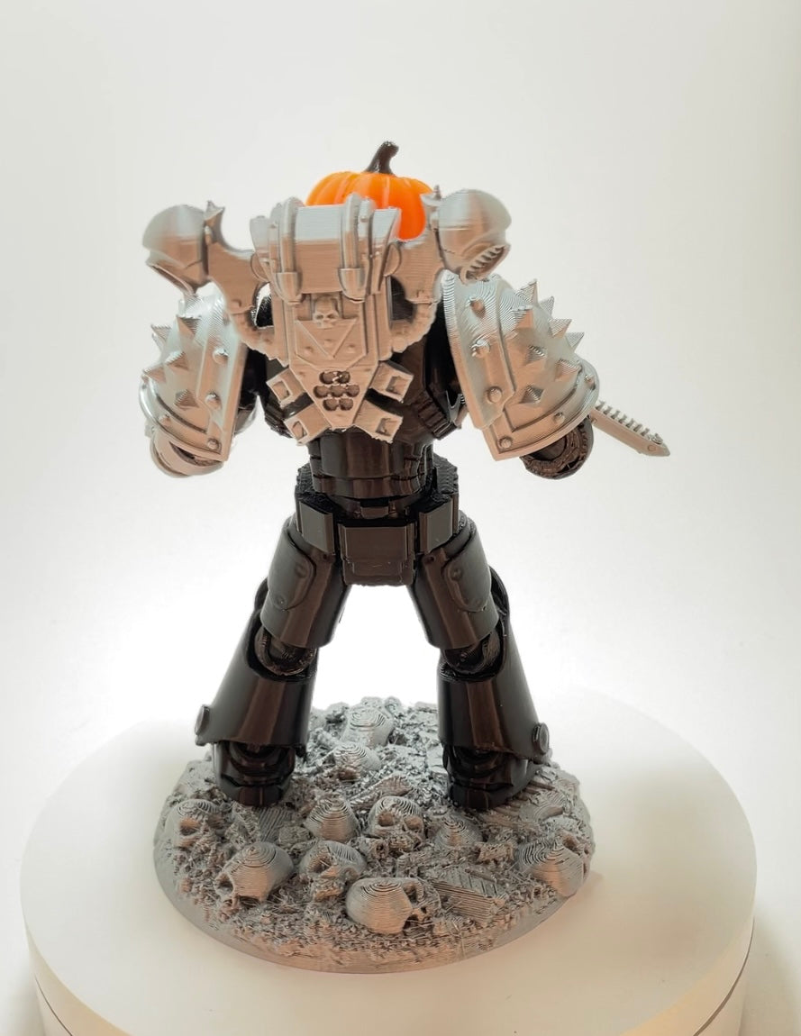 Jack O'Lantern – Galaxy Commando
 Custom 3D Printed Collectible Figure (FDM, PLA)
