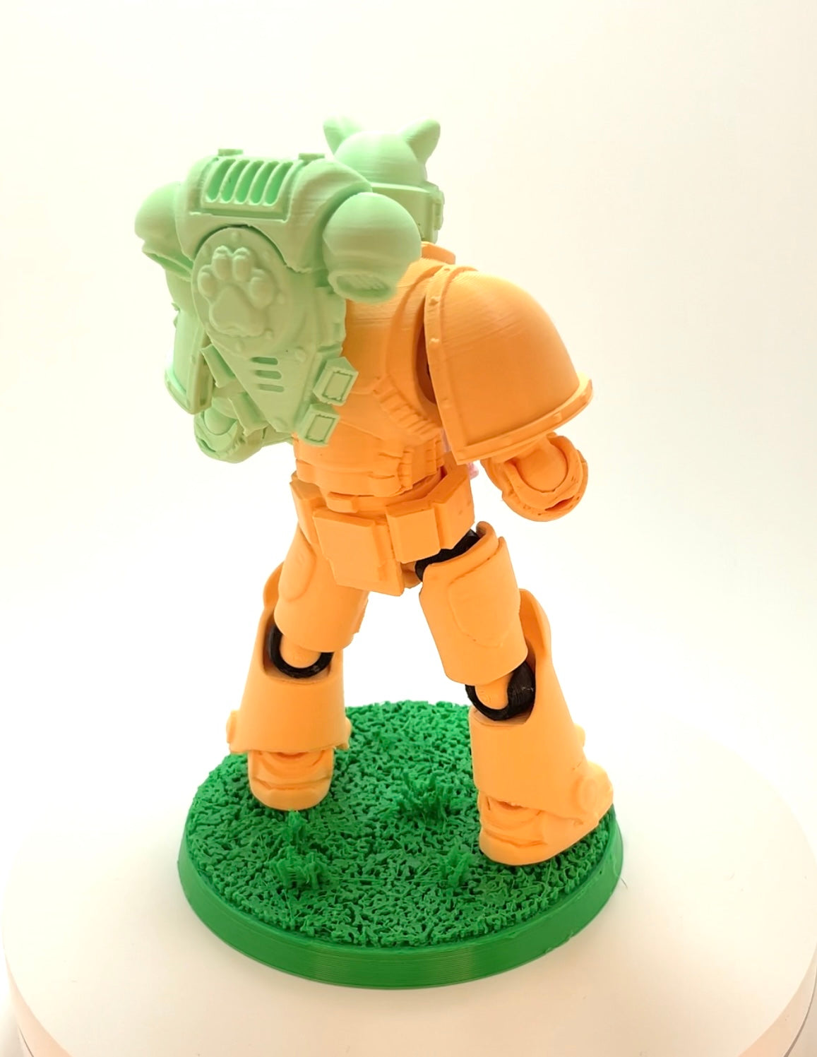 Kitten Paws – Galaxy Commando
 Custom 3D Printed Collectible Figure (FDM, PLA)
