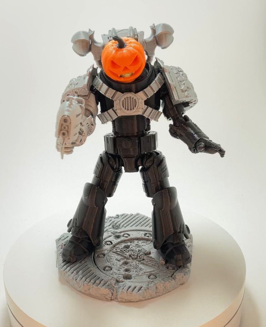 Jack O'Lantern – Galaxy Commando
 Custom 3D Printed Collectible Figure (FDM, PLA)