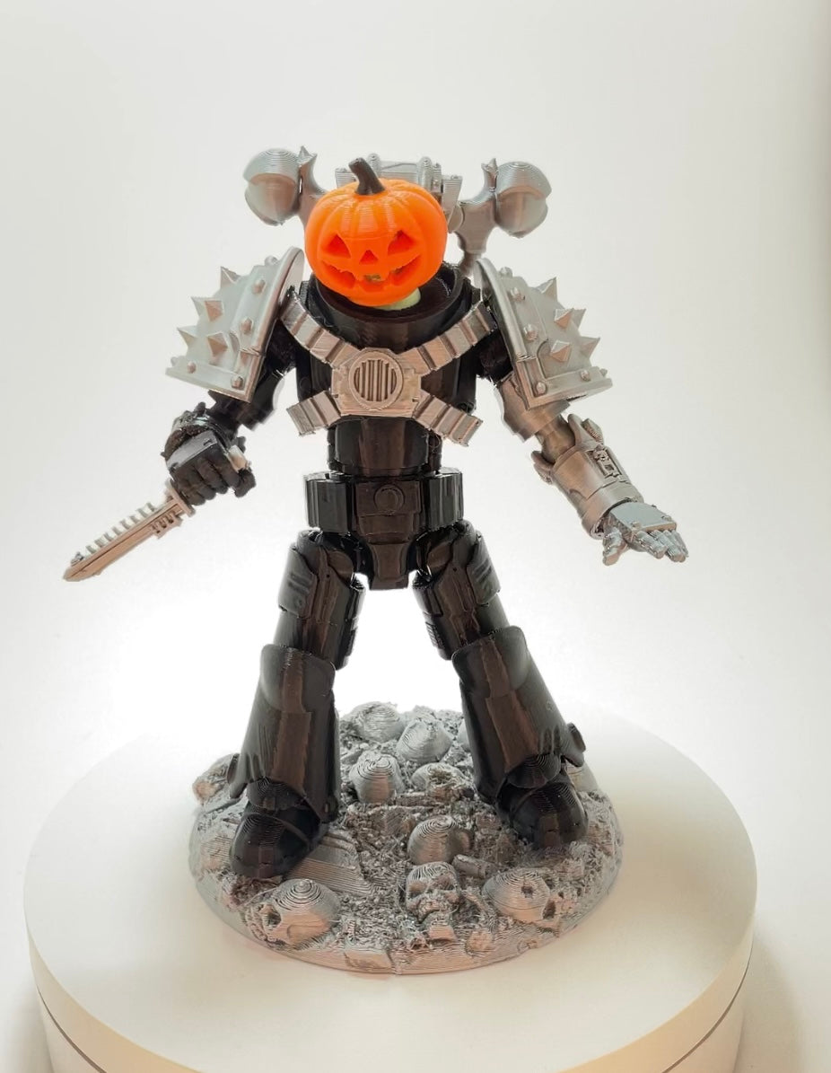Jack O'Lantern – Galaxy Commando
 Custom 3D Printed Collectible Figure (FDM, PLA)