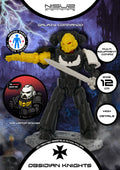 Obsidian Knights – Galaxy Commando
 Custom 3D Printed Collectible Figure (FDM, PLA)