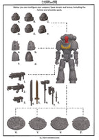 Fury Fist – Galaxy Commando
 Custom 3D Printed Collectible Figure (FDM, PLA)