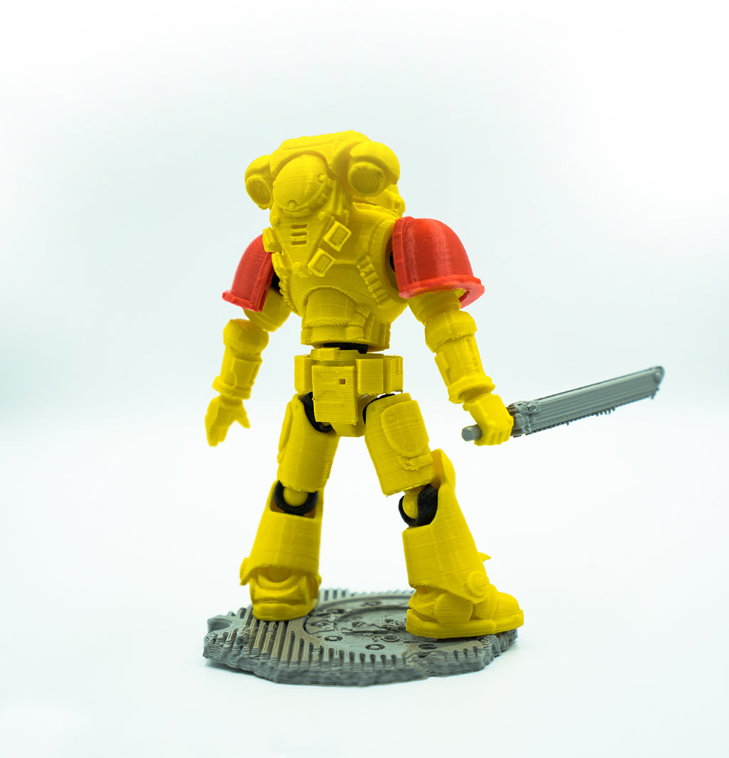 Fury Fist – Galaxy Commando
 Custom 3D Printed Collectible Figure (FDM, PLA)