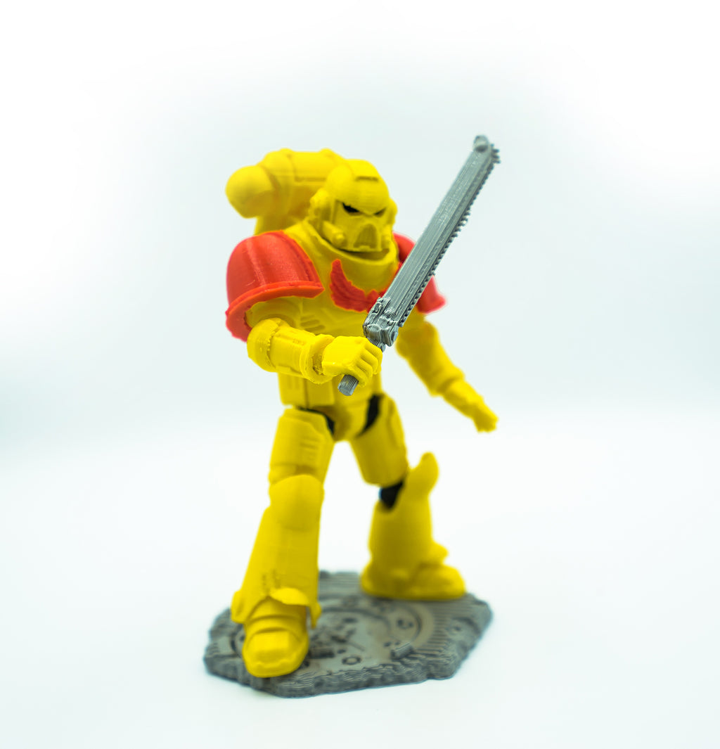 Fury Fist – Galaxy Commando
 Custom 3D Printed Collectible Figure (FDM, PLA)