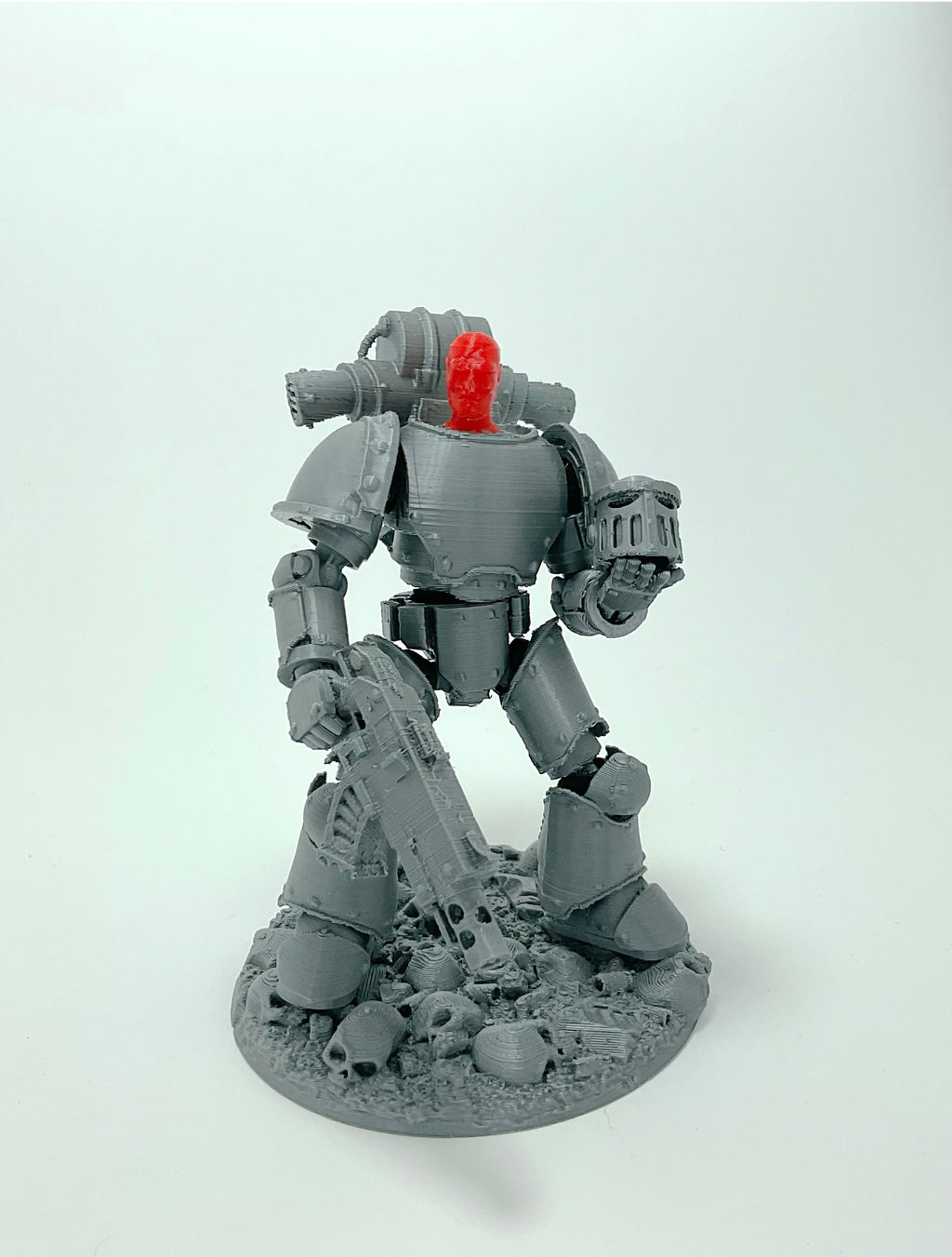 Steel Warriors - Galaxy Commando
 Custom 3D Printed Collectible Figure (FDM, PLA)