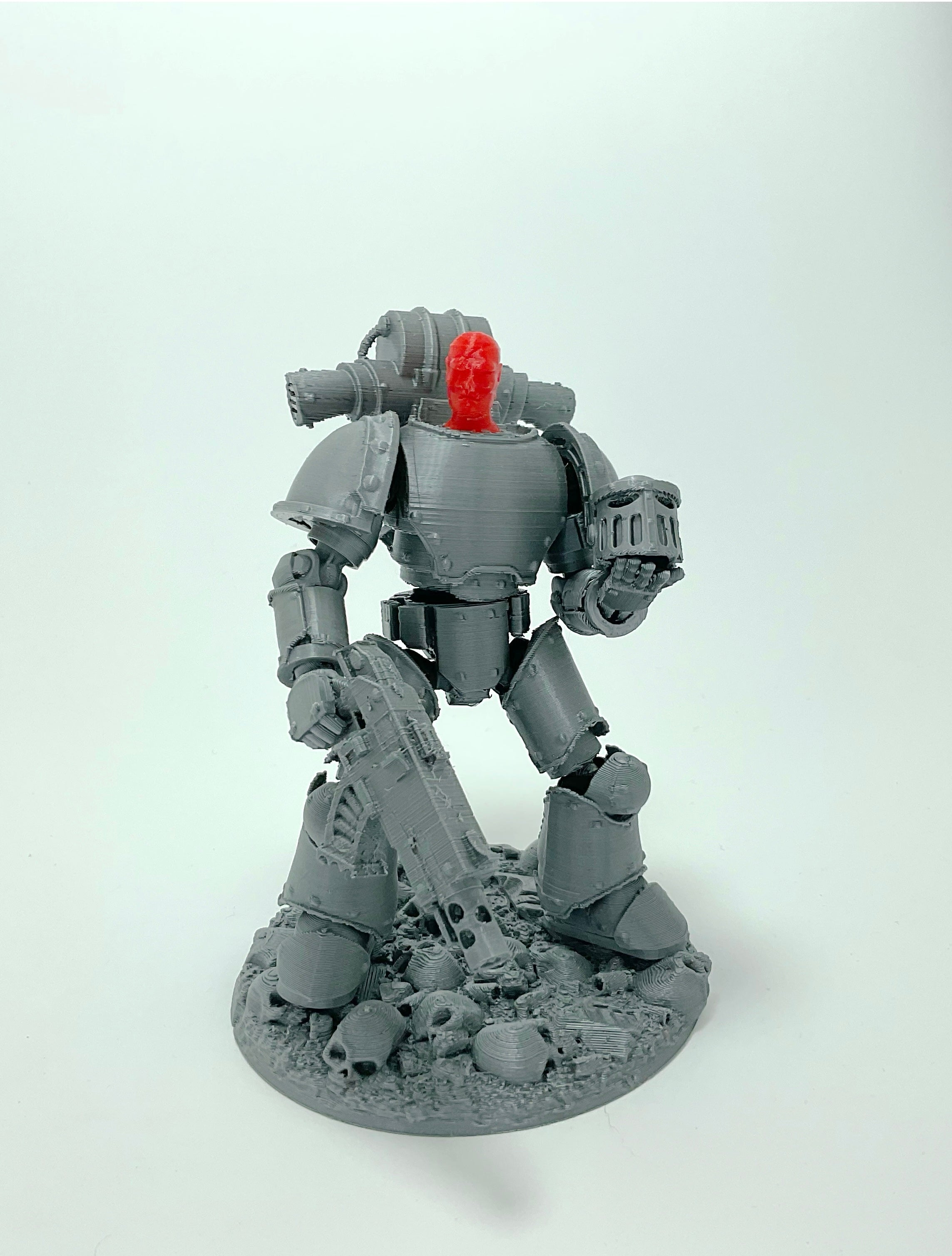 Steel Warriors - Galaxy Commando
 Custom 3D Printed Collectible Figure (FDM, PLA)