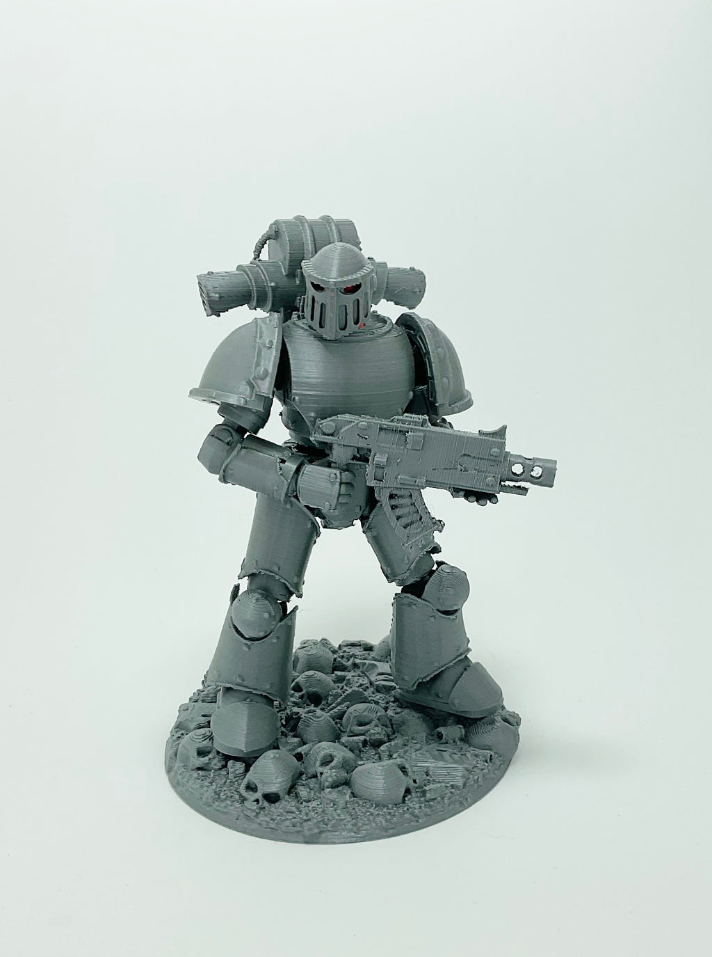 Steel Warriors - Galaxy Commando
 Custom 3D Printed Collectible Figure (FDM, PLA)
