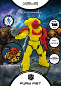 Fury Fist – Galaxy Commando
 Custom 3D Printed Collectible Figure (FDM, PLA)